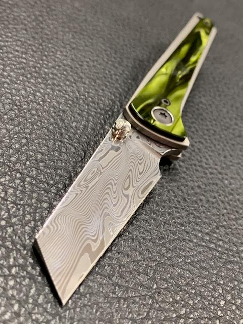 Bober Custom 3.2.12 in Damasteel and Kirinite New from CCKS