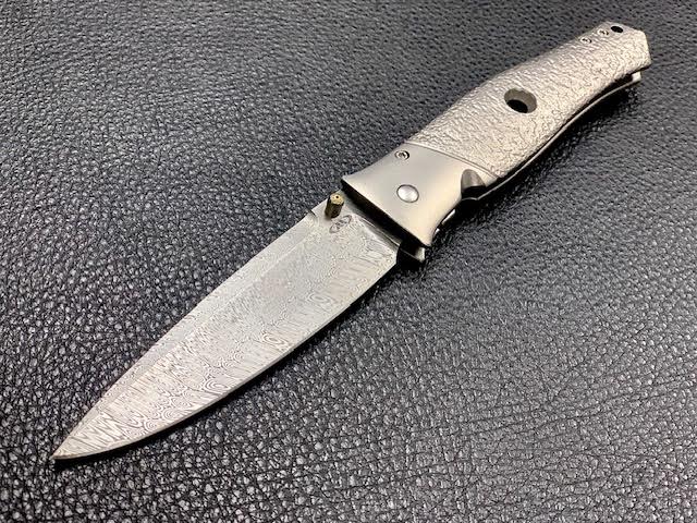 Tom Mayo Custom Dr. Death Damasteel Textured New CCKS