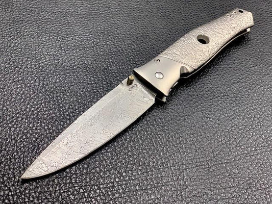 Tom Mayo Custom Dr. Death Damasteel Textured New CCKS