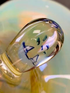 Travis Wigger Heady Dead Head Ships Bong New