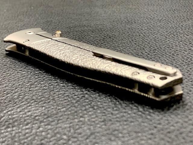 Tom Mayo Custom Dr. Death Damasteel Textured New CCKS