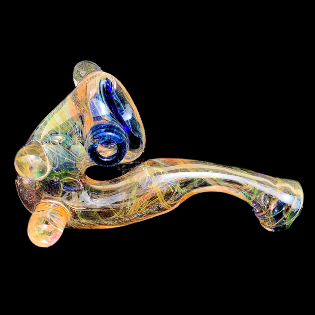 JSpangler Rose Heady Fume UV Blue Sherlock New