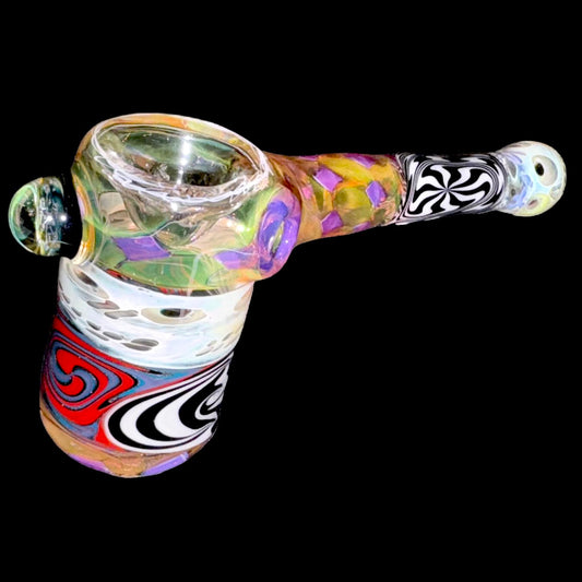 Hugh Glass Heady Linework Skulls Hammer New