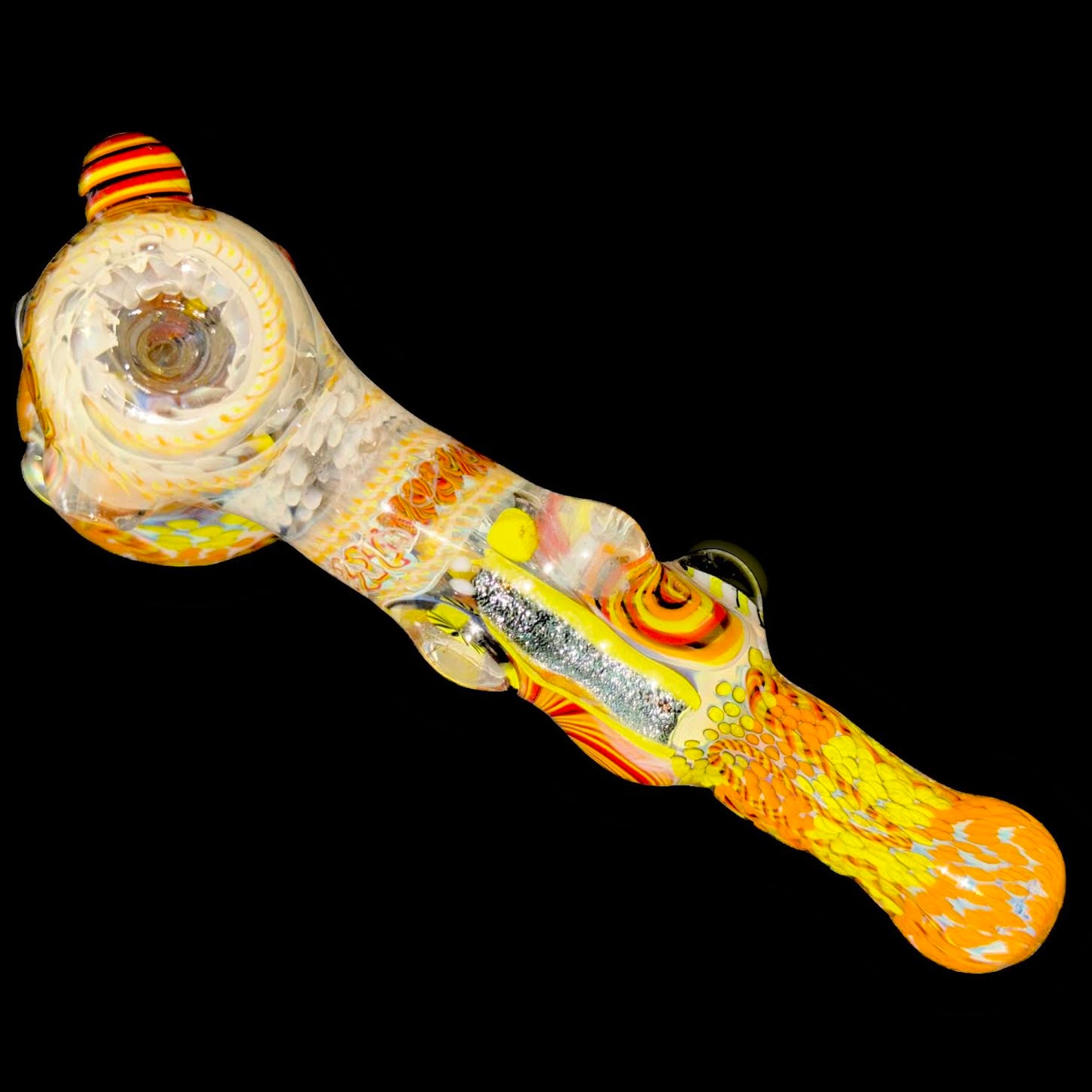 Glass Berry Heady Inside Out Hammer Bubbler New #1