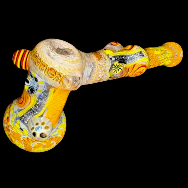 Glass Berry Heady Inside Out Hammer Bubbler New #1