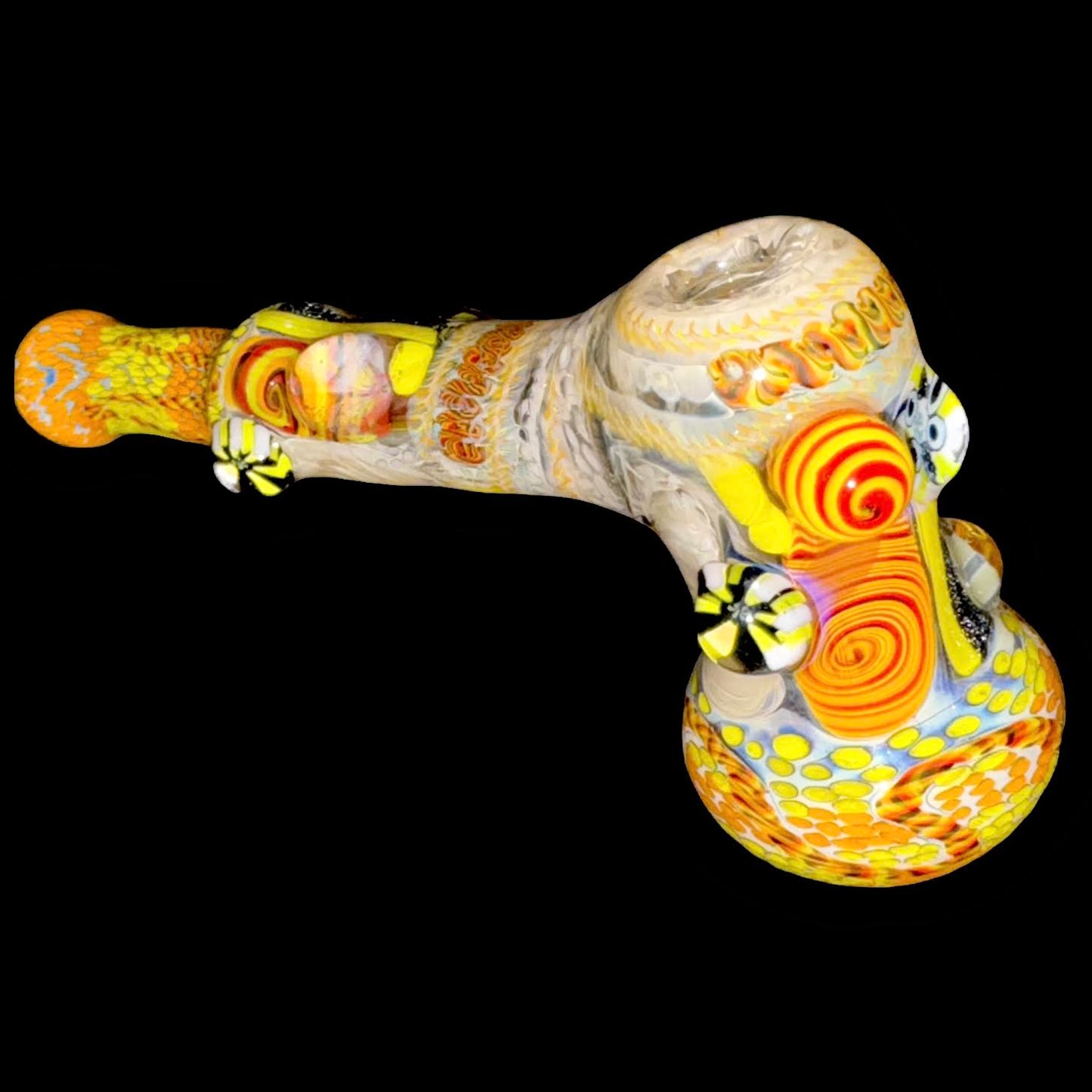 Glass Berry Heady Inside Out Hammer Bubbler New #1