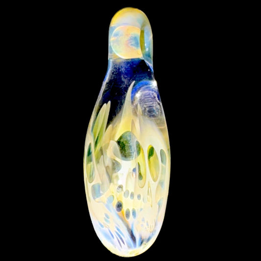 Ginny Snodgrass Heady Skulls UV Pendent New