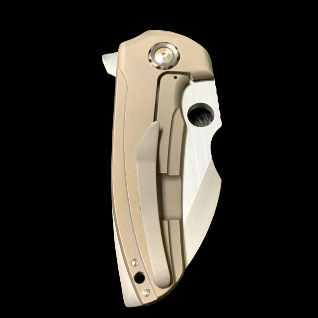 Burchtree Custom Kinesis Micarta Inlay (Preowned)