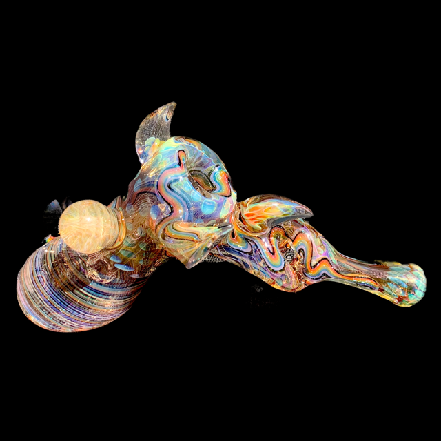 Kevin Nail Deluxe Rainbow Fume Hammer Bubbler New
