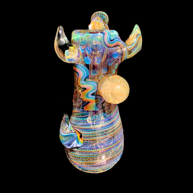 Kevin Nail Deluxe Rainbow Fume Hammer Bubbler New