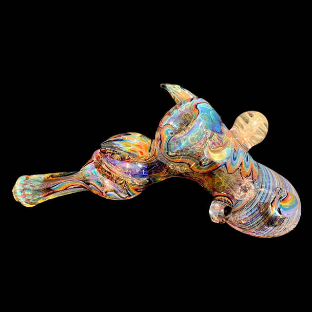 Kevin Nail Deluxe Rainbow Fume Hammer Bubbler New