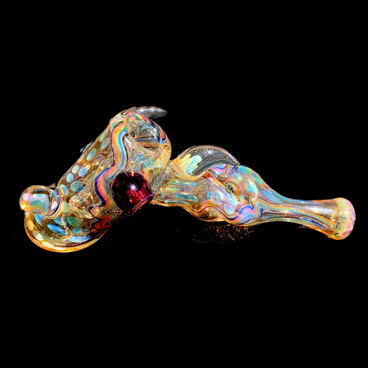 Kevin Nail Rainbow Dichro mini Hammer Bubbler New