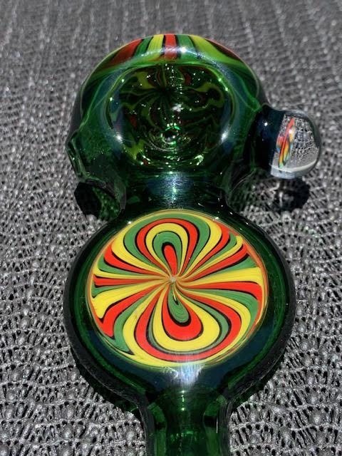 Chasteen Rasta Wigwag Lollipop Spoon New