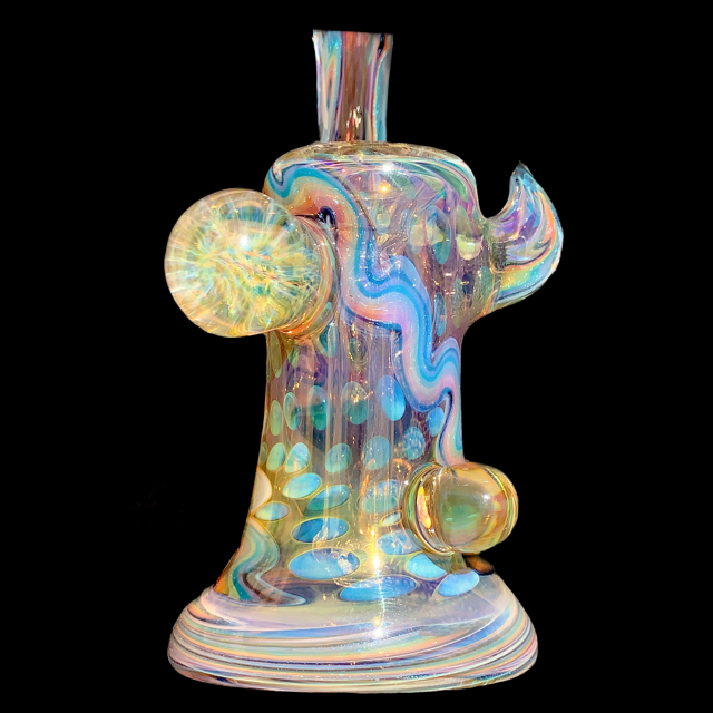 Kevin Nail Heady Rainbow Fume Sherlock Bubbler New