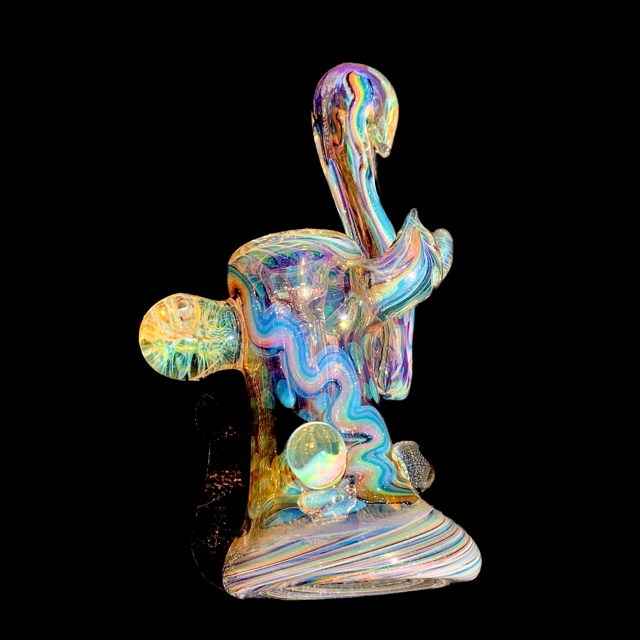 Kevin Nail Heady Rainbow Fume Sherlock Bubbler New