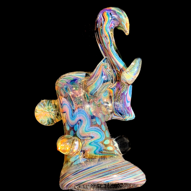 Kevin Nail Heady Rainbow Fume Sherlock Bubbler New