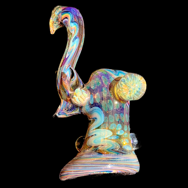 Kevin Nail Heady Rainbow Fume Sherlock Bubbler New