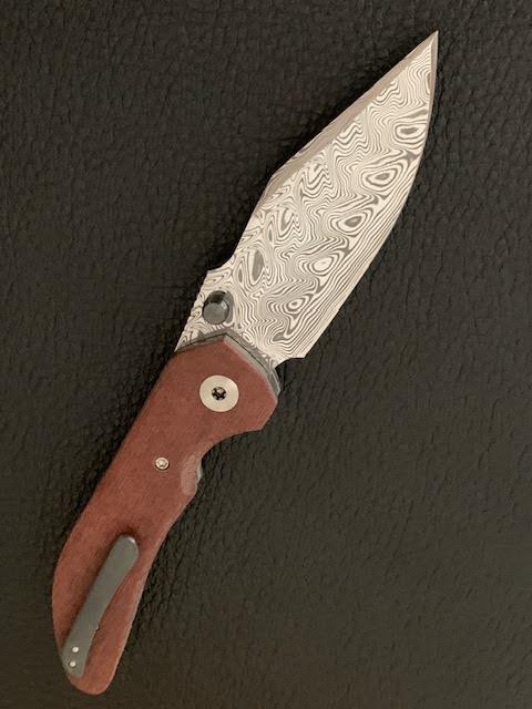 SDK Custom Javalin in Damasteel New from Steve