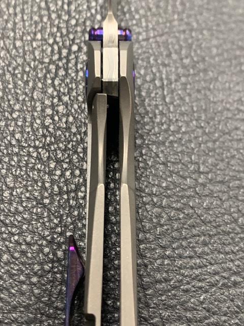 SD Knives Custom Claymore with Timascus New
