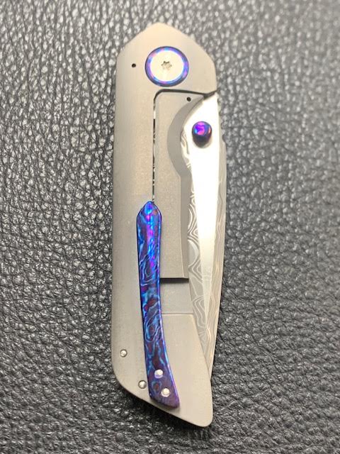 SD Knives Custom Claymore with Timascus New
