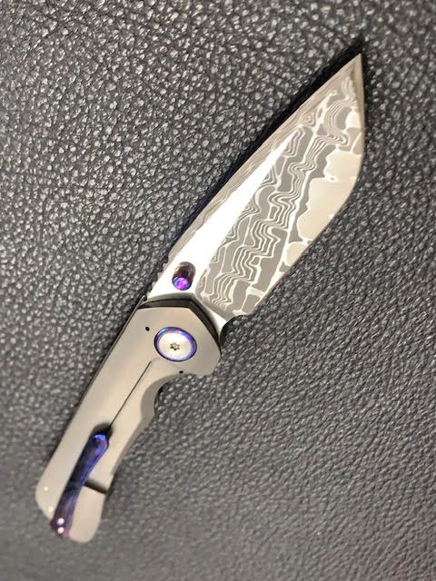 SD Knives Custom Claymore with Timascus New