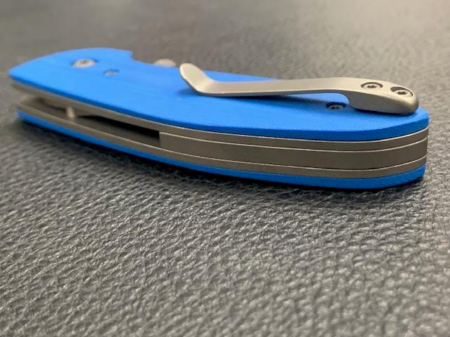 Tom Krein Custom Alpha in Blue New in Pouch