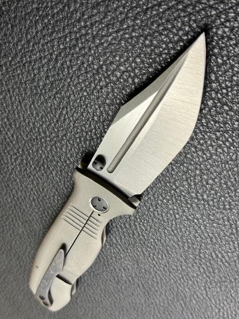 David Mosier Custom Blackthorn in Full Titanium Mint