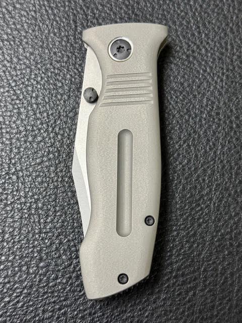 David Mosier Custom Blackthorn in Full Titanium Mint