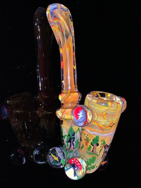 Bob Badtram Forest Scene with Bud the Skunk Sherlock New
