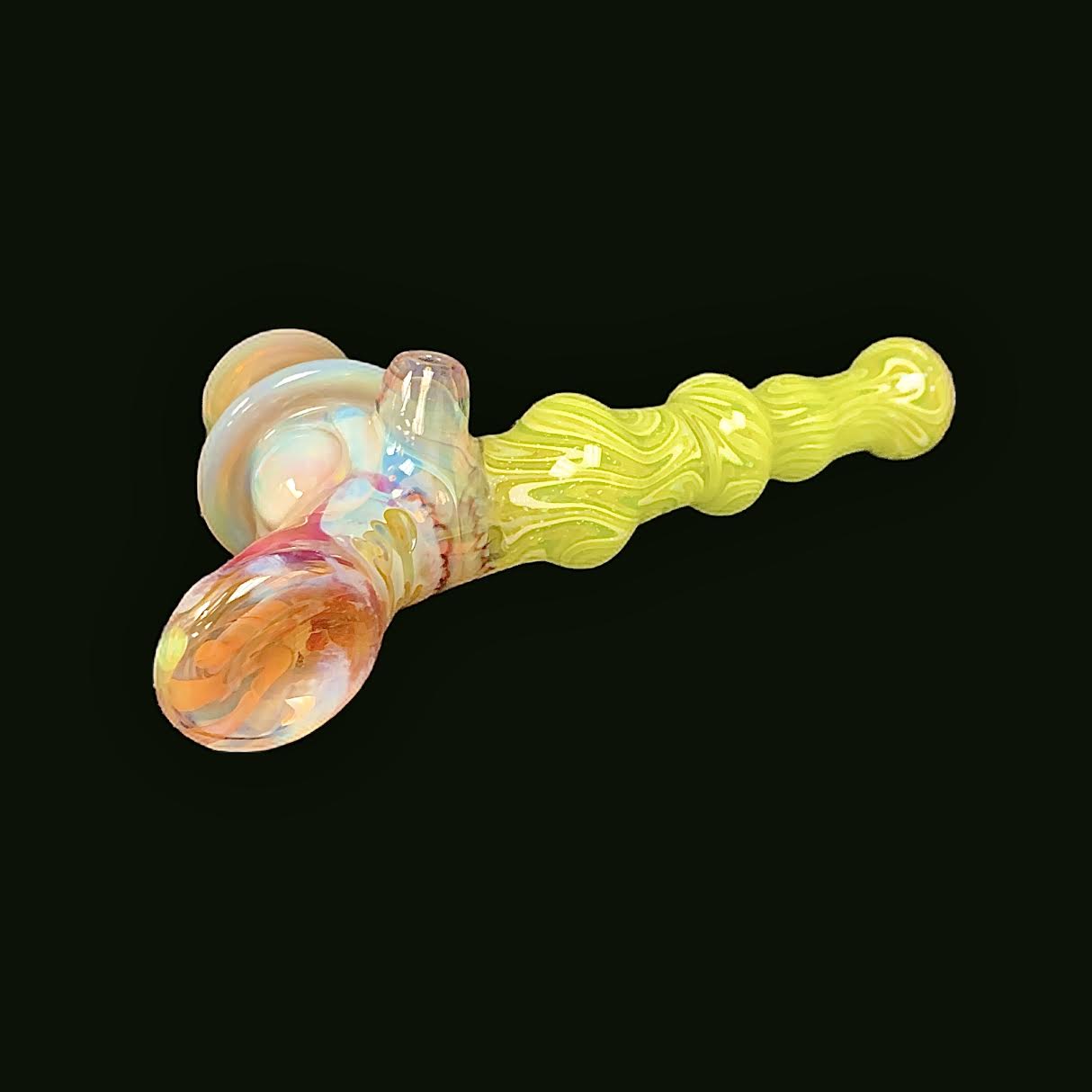 Travis Wigger Large Heady Fume Yellow Top Hat Hammer New