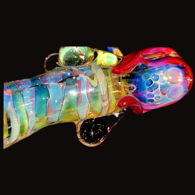 Bobby Snodgrass III Vintage 90s Heady Fumed Sherlock Dragon Mint.