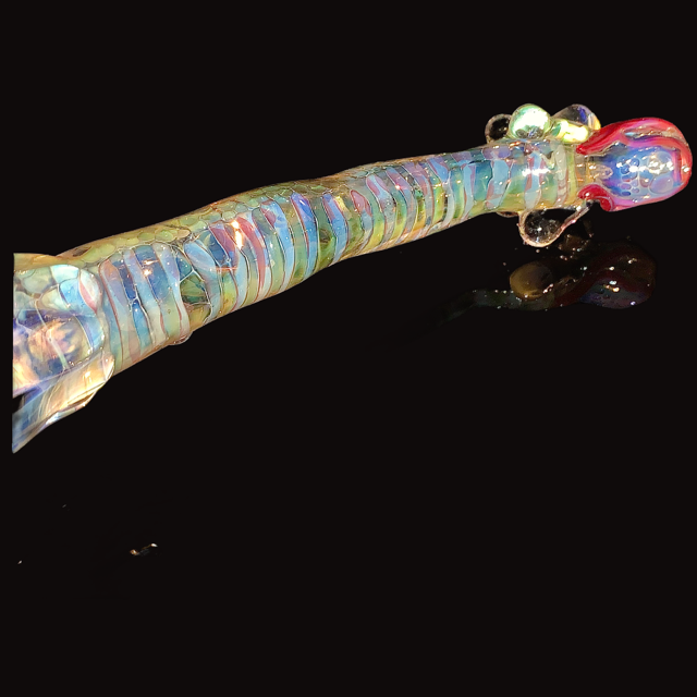 Bobby Snodgrass III Vintage 90s Heady Fumed Sherlock Dragon Mint.