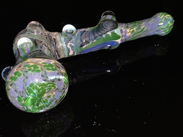 Glass Berry Heady Inside Out Bubbler #3 New