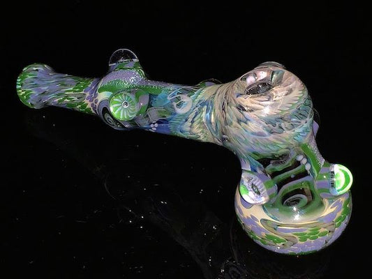 Glass Berry Heady Inside Out Bubbler #3 New