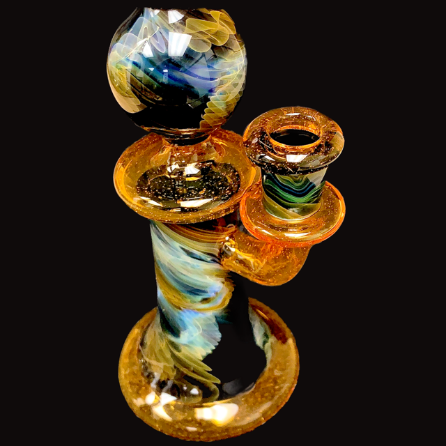 Lammi x Mickelsen Marble Fume Terp Rig New
