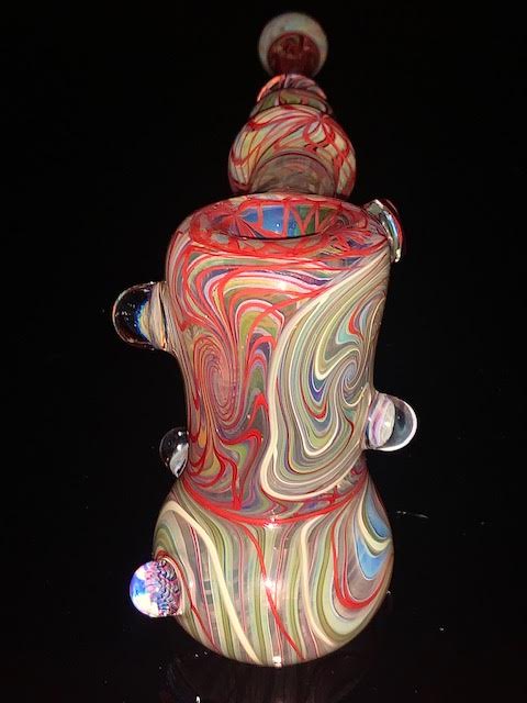 Brian Padilla Deluxe Heady Hammer Bubbler Vintage '00 Mint