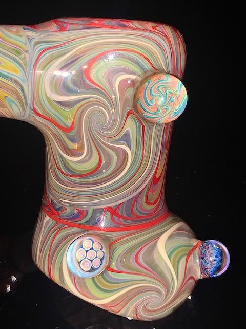 Brian Padilla Deluxe Heady Hammer Bubbler Vintage '00 Mint