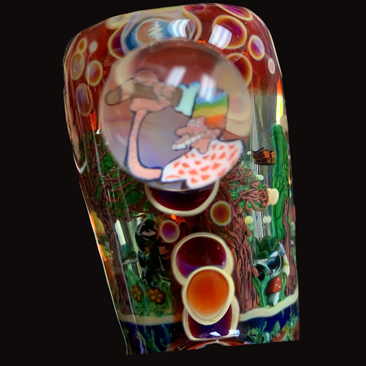 ShawnDaddy Deluxe Elvis Red Triple Forest Scene Sherlock New