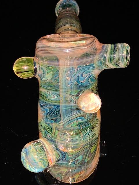 Spangler Heady Fume 12 section Hammer Bubbler New
