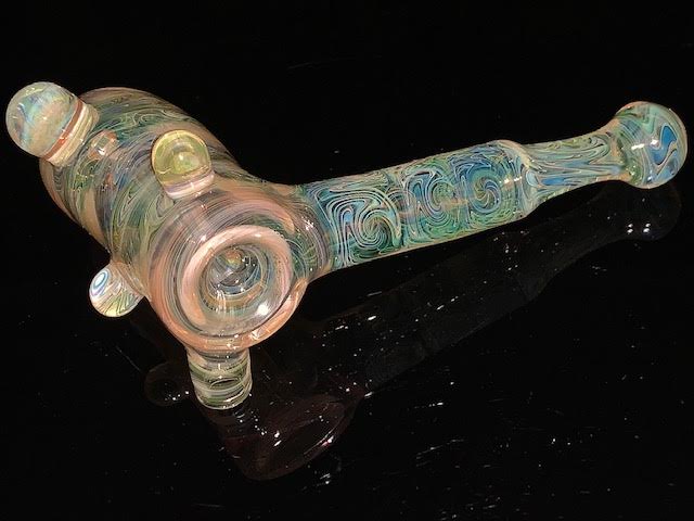 Spangler Heady Fume 12 section Hammer Bubbler New