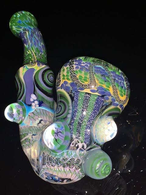 Glass Berry Heady OG Inside Out with Millie Inlay Sherlock New #4