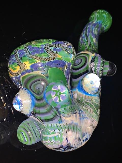 Glass Berry Heady OG Inside Out with Millie Inlay Sherlock New #4