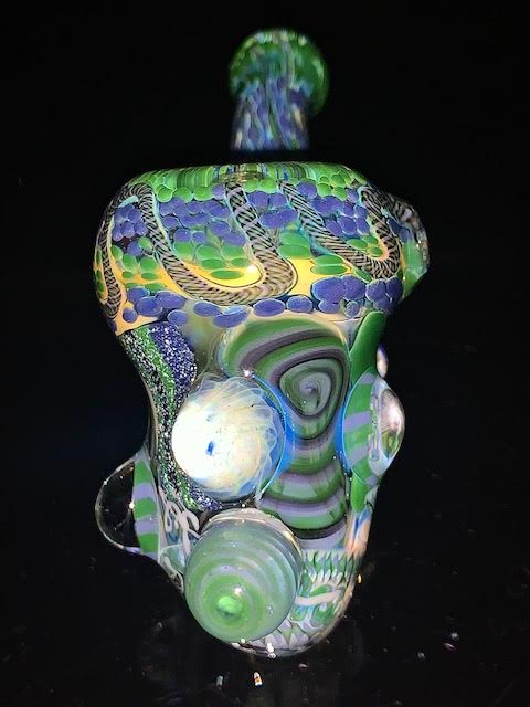 Glass Berry Heady OG Inside Out with Millie Inlay Sherlock New #4