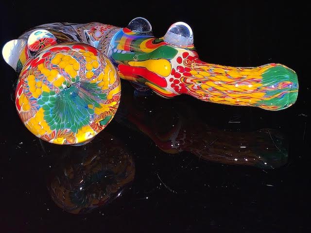 Glass Berry Heady OG Inside Out with Millie Inlays Sherlock New #6