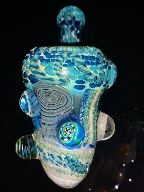 Glass Berry Heady OG Inside Out with Millie Inlays New #7
