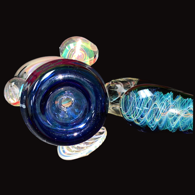 Jahnny Rise Heady Fume with Blue Hammer New