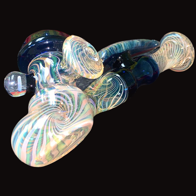 Jahnny Rise Heady Fume with Blue Hammer New