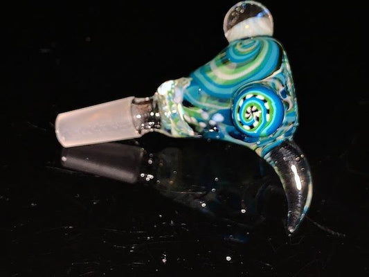 Glass Berry Heady OG Inside Out 10mm Slide New #2