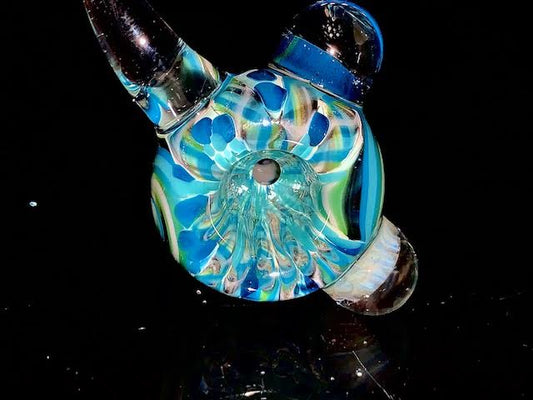 Glass Berry Heady OG Inside Out 10mm Slide New #2