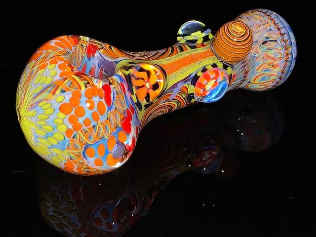 Glass Berry Heady Inside Out Spoon #1 New